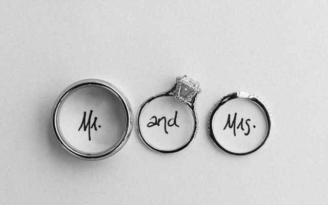 Sencillas ideas de std o get& ready o just married - 2