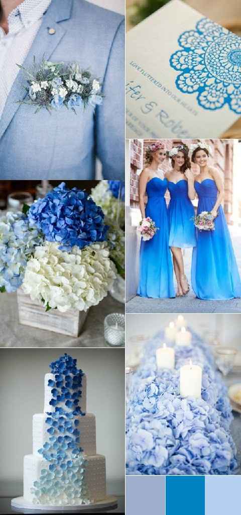  Blue wedding!! - 17