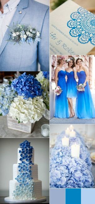  Blue wedding!! - 17