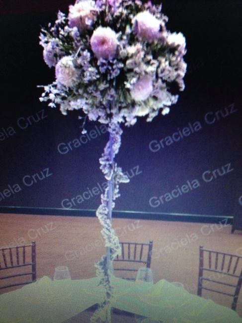 Centros de mesa suspendidos y candelabros - 2