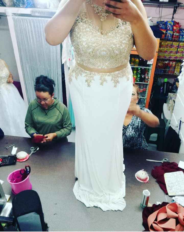  a 20 días!  Porfin tengo mi vestido 😍 - 2