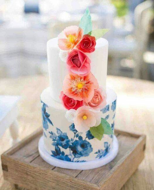 🎂 con diseños  impresos 🌹🌺🌻🌼 - 3