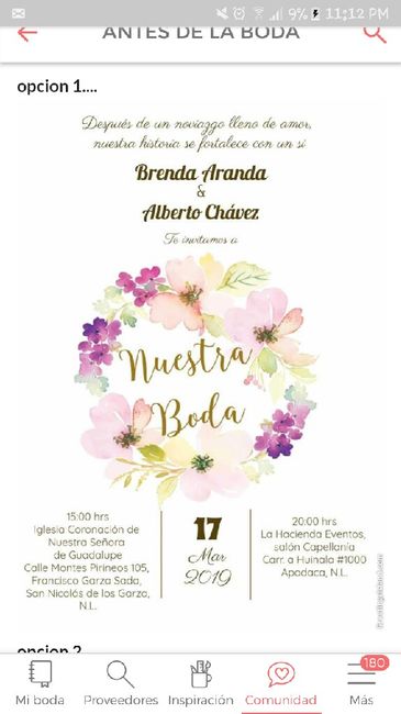 Diseño de invitacion, opiniones?? - 1