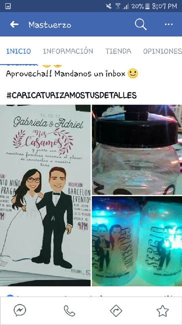 Caricaturas de novios - 4