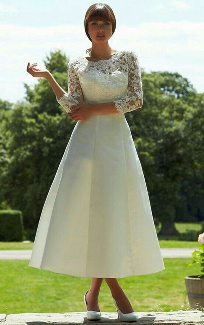 Vestidos👰hasta  los tobillos - 4