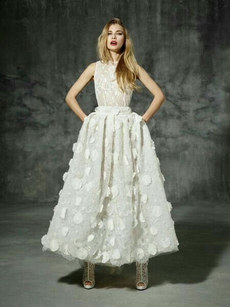 Vestidos👰hasta  los tobillos - 16