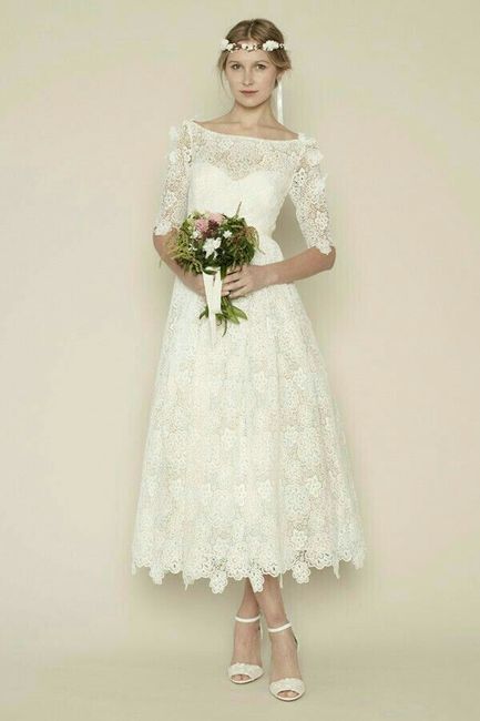 Vestidos👰hasta  los tobillos - 22