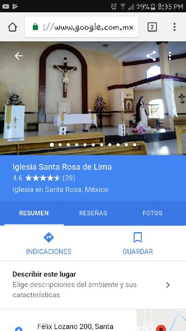 Boda religiosa en Domingo 1