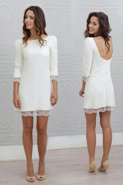 Vestidos  para boda civil - 10