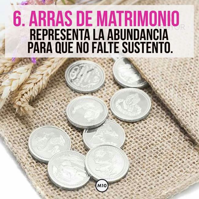 Elementos  de boda  y sus significados. - 7