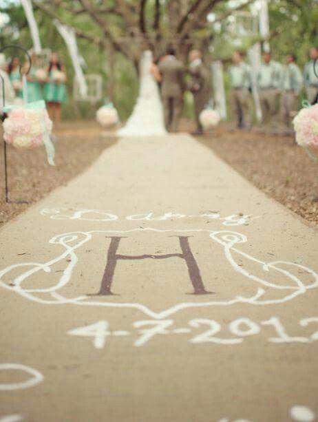 10 pasillos de boda creativos 💗 - 4