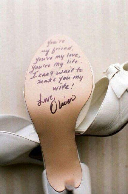 Mensajito en tus zapatos  de novia 👰👠 - 4