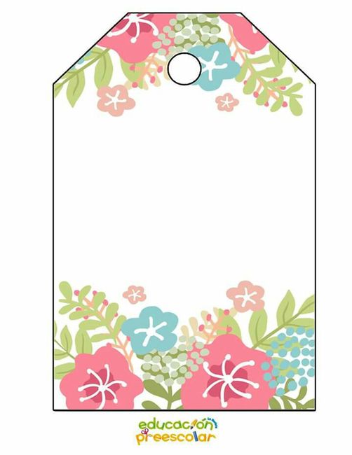 Tarjetas imprimibles💐 1