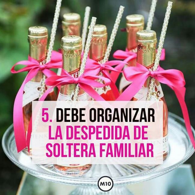 10 mandamientos para la mamá de la 👰💗 - 5