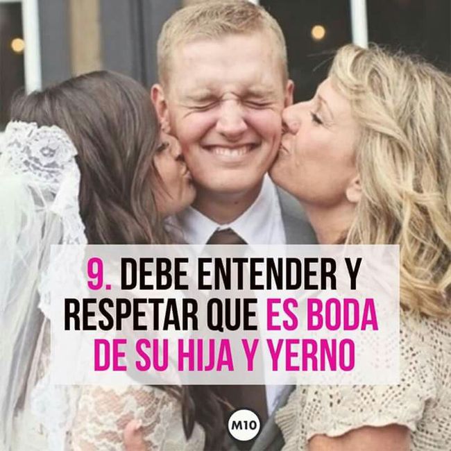 10 mandamientos para la mamá de la 👰💗 - 9