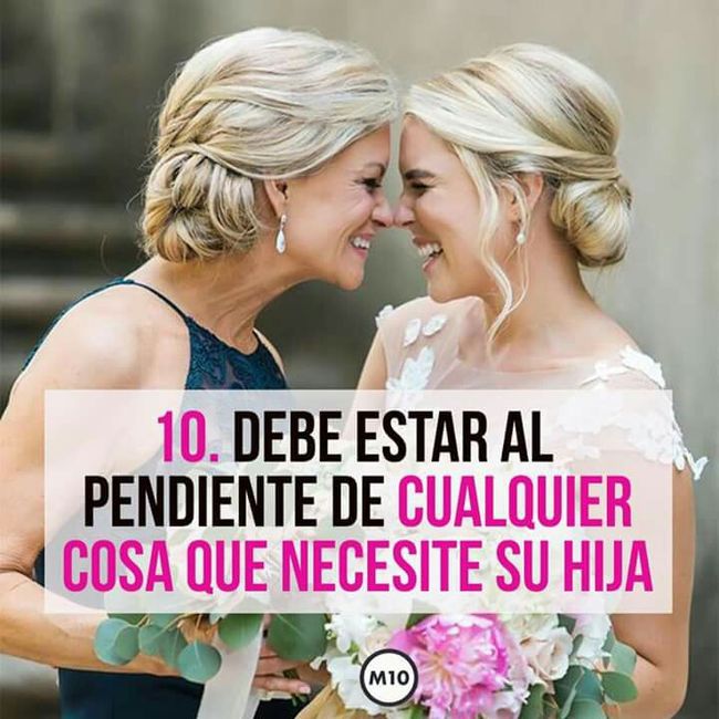 10 mandamientos para la mamá de la 👰💗 - 10