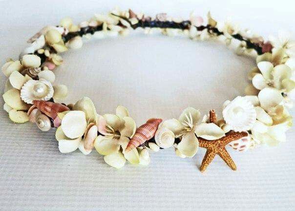 Tocados para boda en playa🐚 - 3