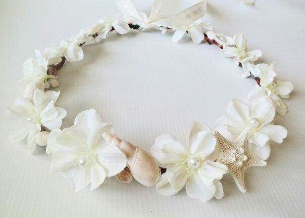Tocados para boda en playa🐚 - 4