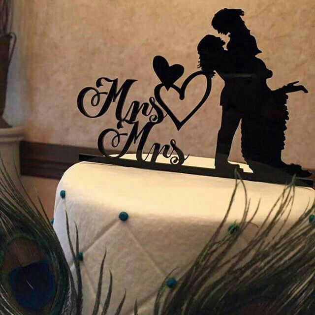 Cake toppers 👭💗 - 7