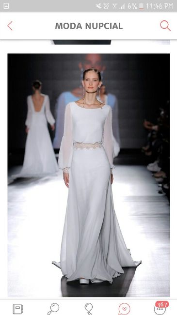 Vestidos novia Rosa Clara primavera-verano 2019 - 1