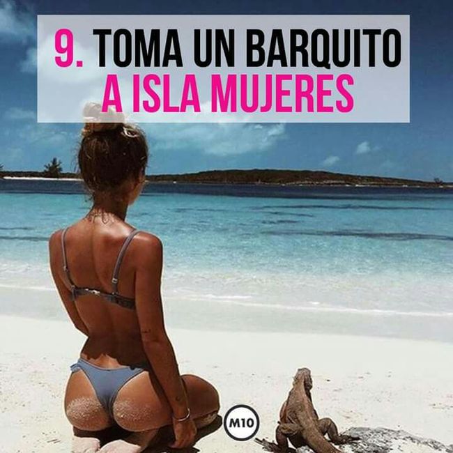 10 cosas q hacer en Cancún 🌞 10