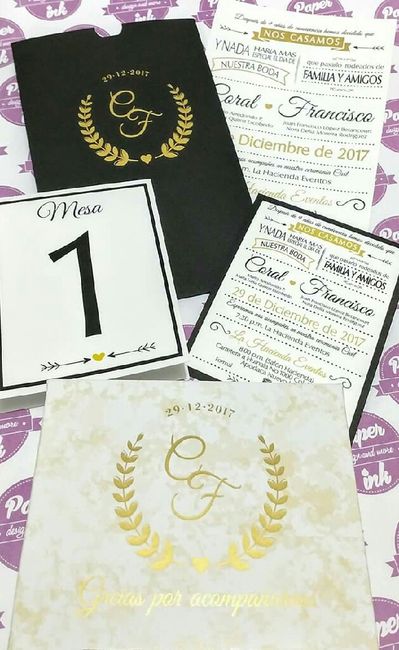 Chicas que hayan hecho sus invitaciones ayuda :( - 4