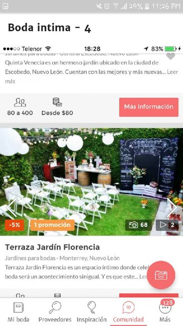 Quinta o Salon para boda civil - 2