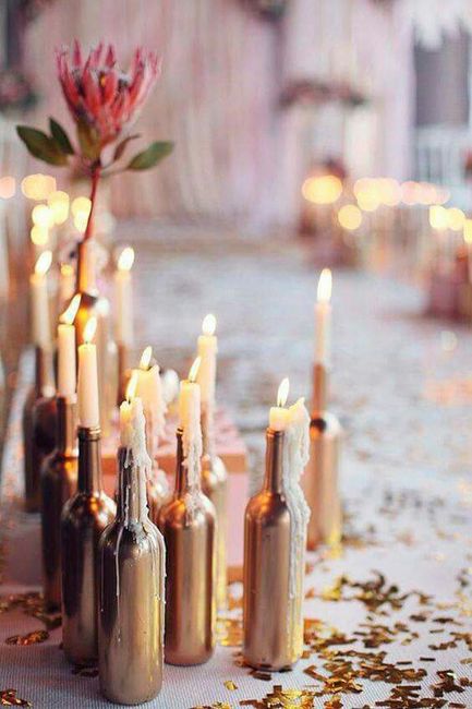 Decoración con botellas 🍾💕 6