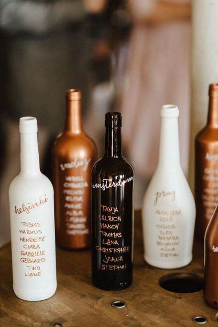 Decoración con botellas 🍾💕 15