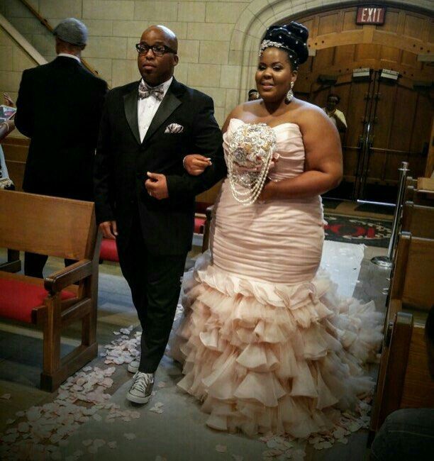 Vestidos cortes sirena plus - 7