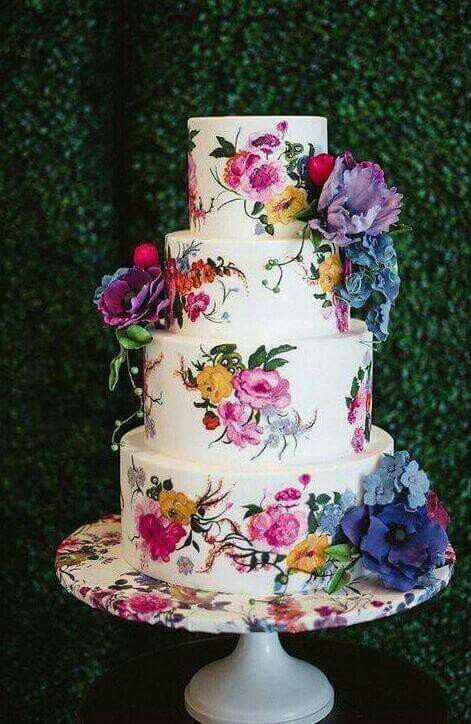 🎂 con diseños  impresos 🌹🌺🌻🌼 - 10