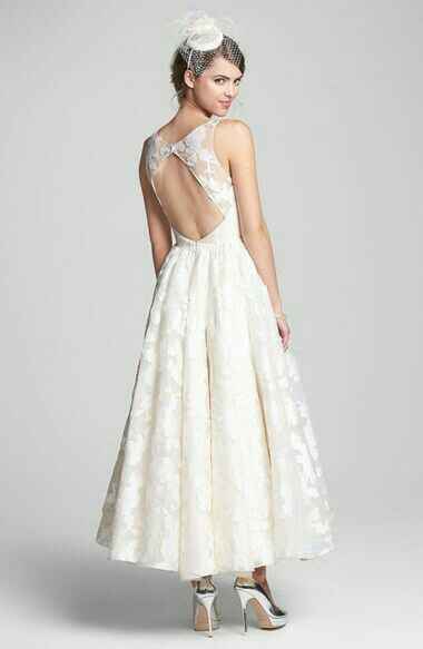 Vestidos👰hasta  los tobillos - 11