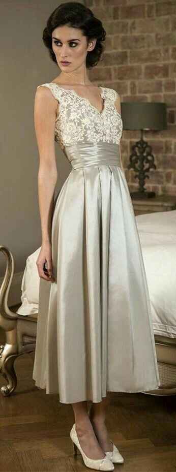 Vestidos👰hasta  los tobillos - 18
