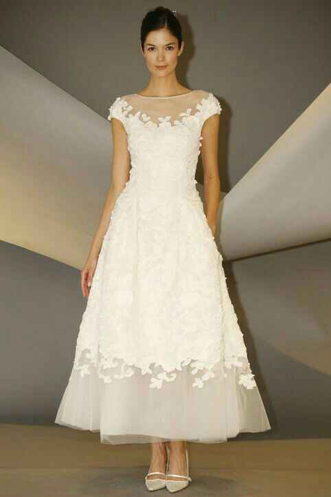 Vestidos👰hasta  los tobillos - 19