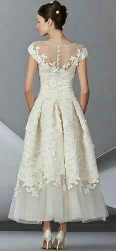 Vestidos👰hasta  los tobillos - 21