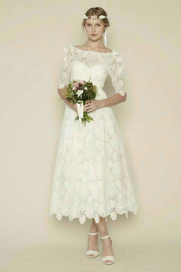 Vestidos👰hasta  los tobillos - 22