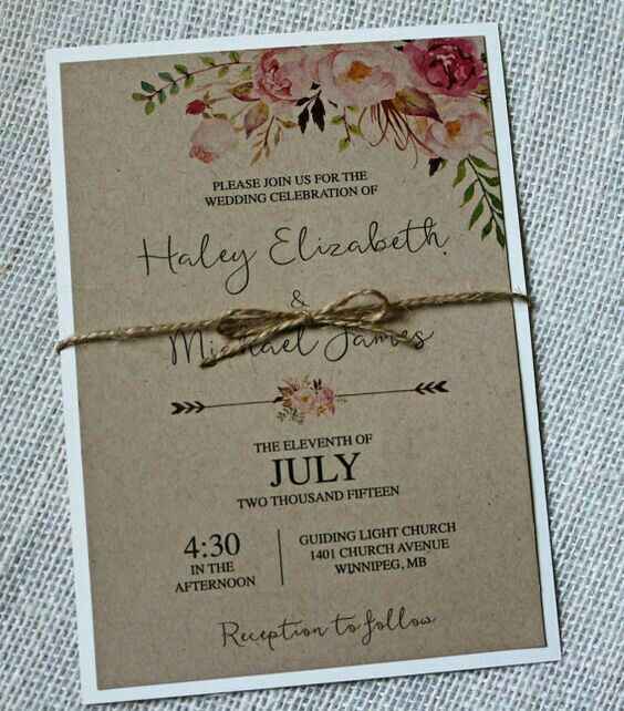 Invitaciones! diy - 2