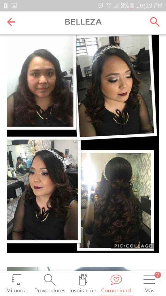 Maquillaje de novia de ncohe 🌃 - 1