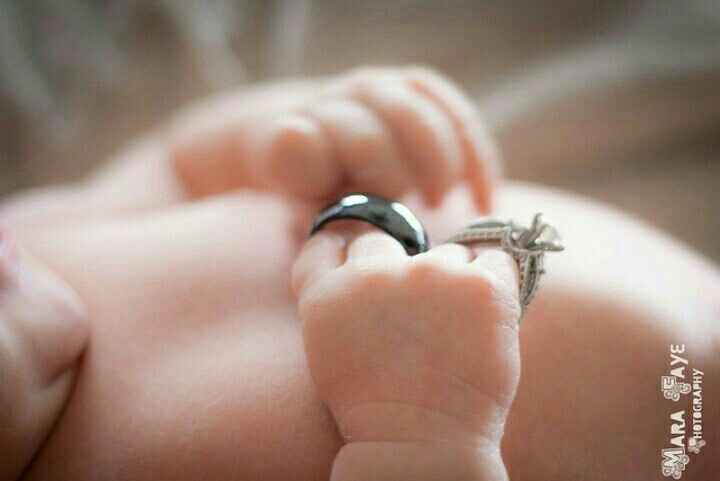 Sesión  de tu bb con sus anillos 💍👪❤ - 2