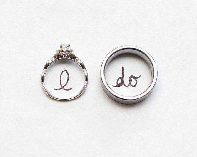 Fotos  de tu anillo  en libros 💗 💍📖 - 1