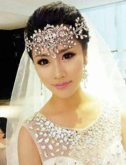 Diadema de novia 👰 - 5