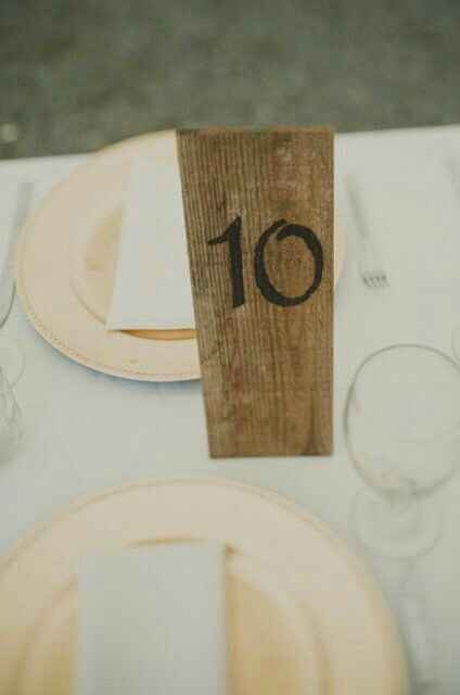 💕números  de mesa diy💕 - 3