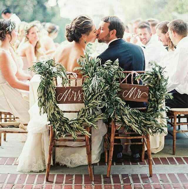 Sillas mr&mrs💕💕 - 1