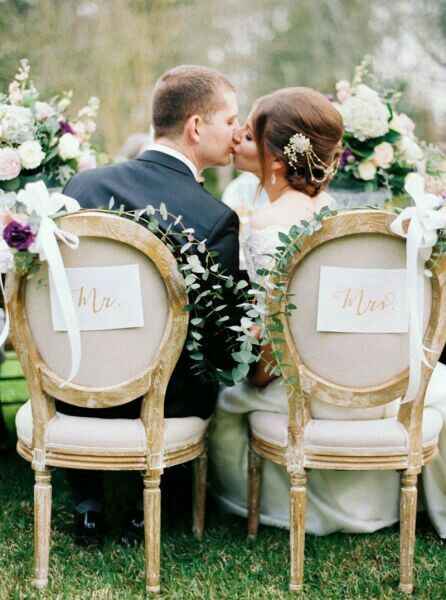 Sillas mr&mrs💕💕 - 3