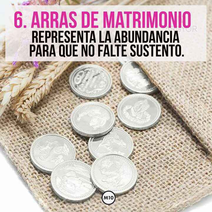 Elementos  de boda  y sus significados. - 7