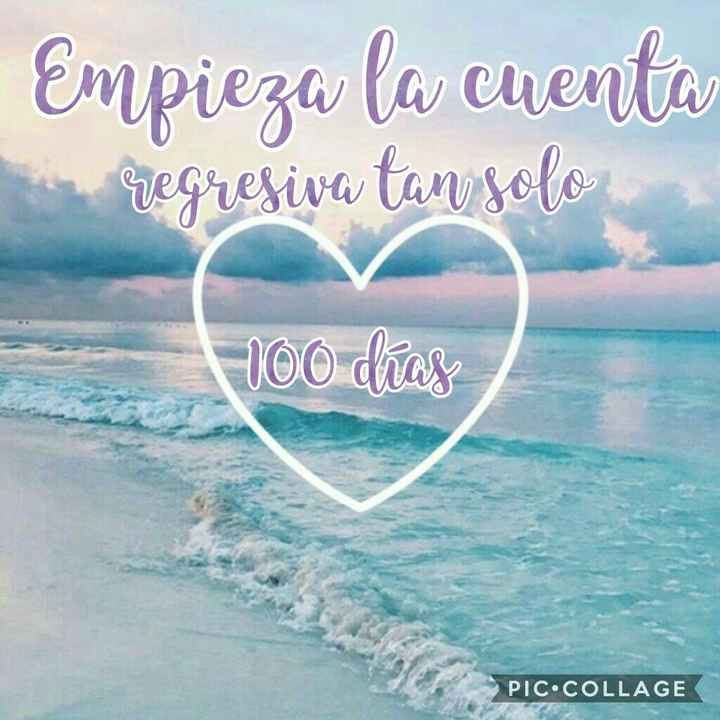 Mensaje diario a 100 días  del día  b 💞 - 1