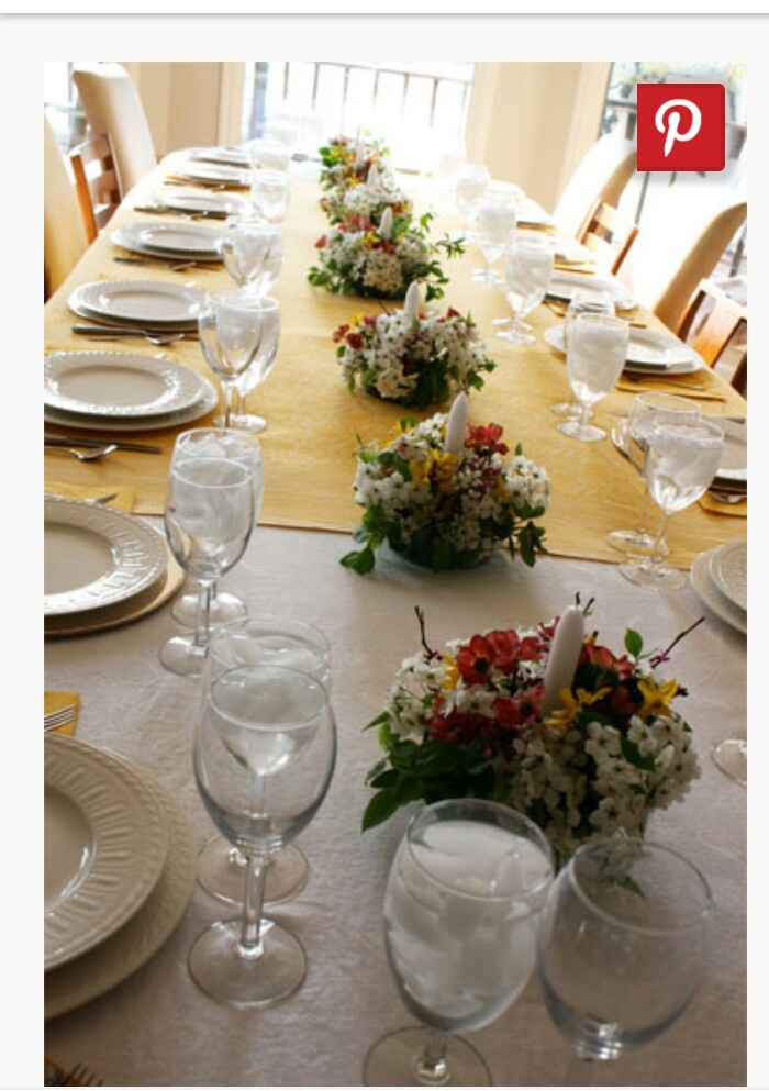 Centros  de mesa Diy - 3