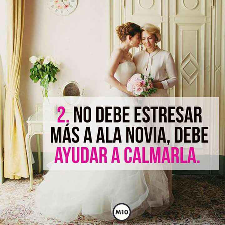 10 mandamientos para la mamá de la 👰💗 - 3