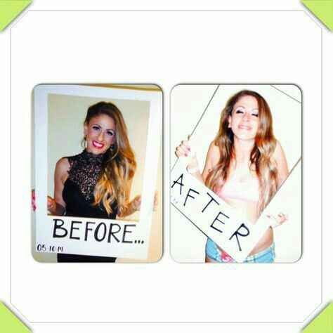 Fotos  antes  y después Dds💗 - 1