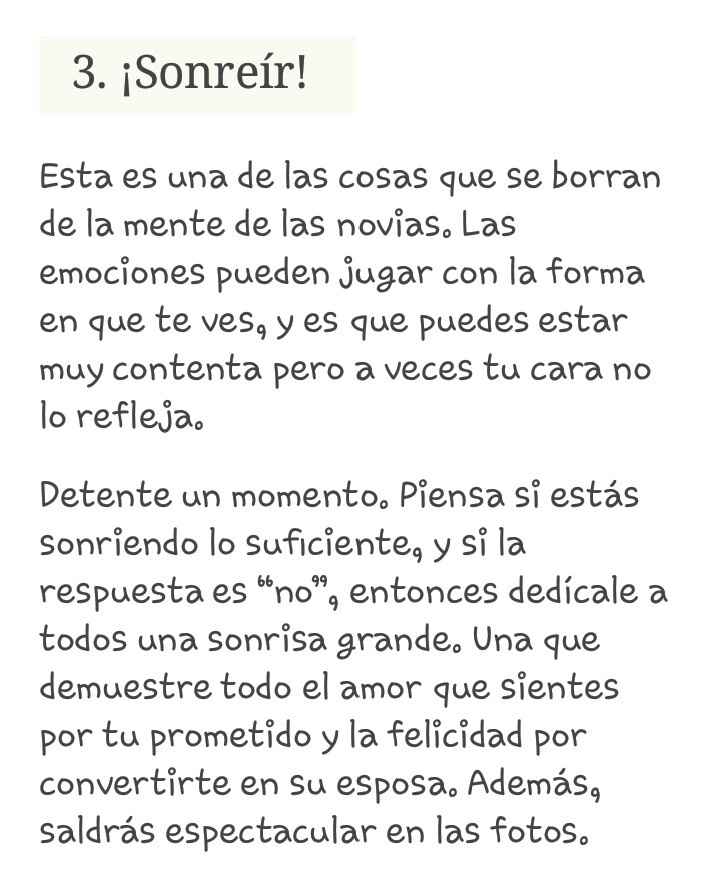 5 cosas q debes hacer en la  ceremonia - 5
